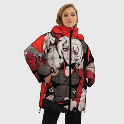 Куртка зимняя женская ANIME, цвет: 3D-черный — фото 2