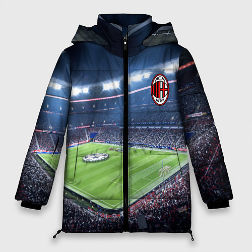 Женская зимняя куртка FC MILAN / 3D-Черный – фото 1