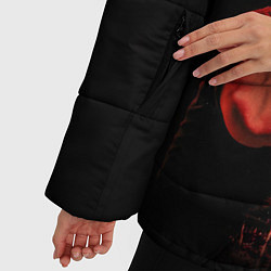 Куртка зимняя женская Cannibal Corpse 6, цвет: 3D-черный — фото 2