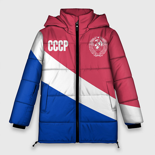 Женская зимняя куртка СССР / 3D-Черный – фото 1