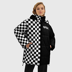 Куртка зимняя женская NASA, цвет: 3D-светло-серый — фото 2