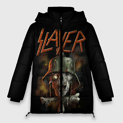 Женская зимняя куртка Slayer / 3D-Черный – фото 1