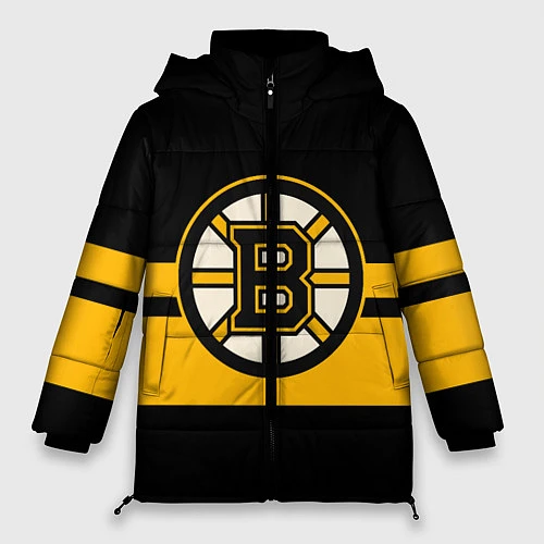 Женская зимняя куртка BOSTON BRUINS NHL / 3D-Черный – фото 1