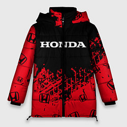 Куртка зимняя женская HONDA ХОНДА, цвет: 3D-красный