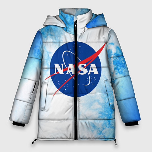 Женская зимняя куртка NASA НАСА / 3D-Черный – фото 1