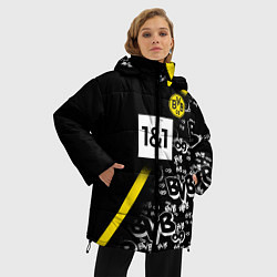 Куртка зимняя женская Dortmund 20202021 ФОРМА, цвет: 3D-черный — фото 2
