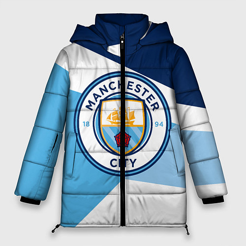 Женская зимняя куртка MANCHESTER CITY EXLUSIVE / 3D-Черный – фото 1