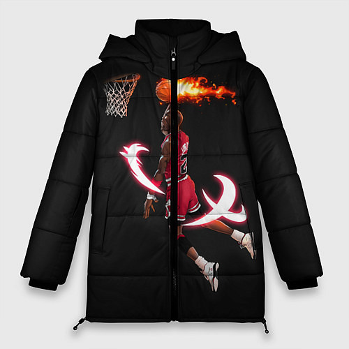 Женская зимняя куртка MICHAEL JORDAN / 3D-Черный – фото 1