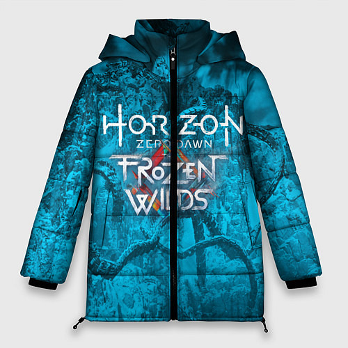 Женская зимняя куртка Horizon Zero Dawn / 3D-Черный – фото 1
