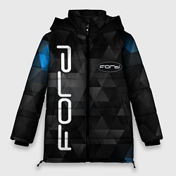Куртка зимняя женская FORD, цвет: 3D-черный