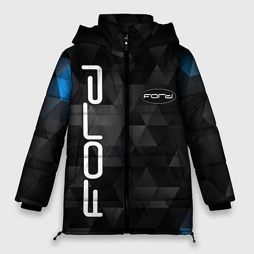 Женская зимняя куртка FORD / 3D-Черный – фото 1