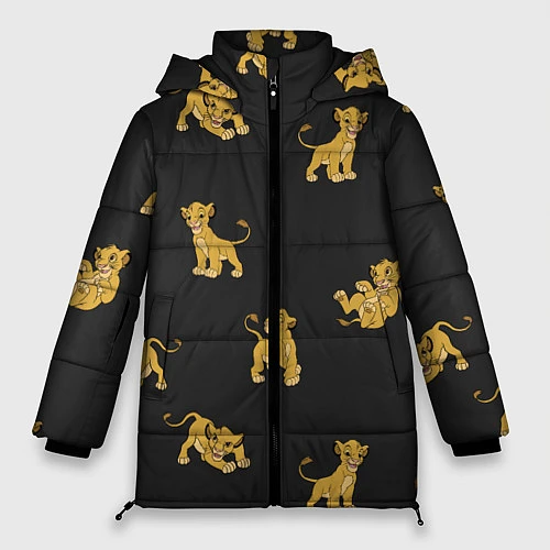 Женская зимняя куртка Simba / 3D-Черный – фото 1