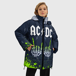 Куртка зимняя женская AC DС, цвет: 3D-светло-серый — фото 2