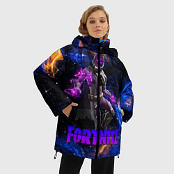 Куртка зимняя женская Фортнайт Fortnite, цвет: 3D-красный — фото 2