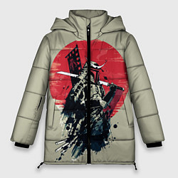 Куртка зимняя женская Samurai man, цвет: 3D-светло-серый