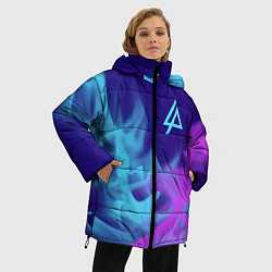 Куртка зимняя женская LINKIN PARK ЛИНКИН ПАРК, цвет: 3D-черный — фото 2