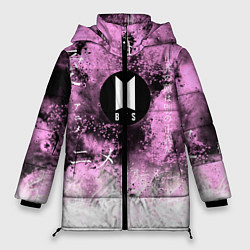 Куртка зимняя женская BTS, цвет: 3D-светло-серый
