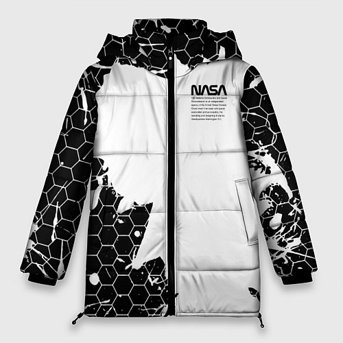 Женская зимняя куртка NASA / 3D-Черный – фото 1