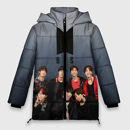 Женская зимняя куртка BTS Forest / 3D-Черный – фото 1