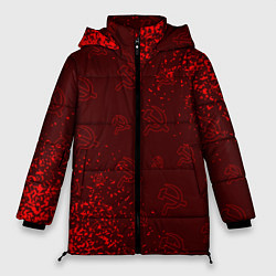 Куртка зимняя женская USSR СССР, цвет: 3D-черный