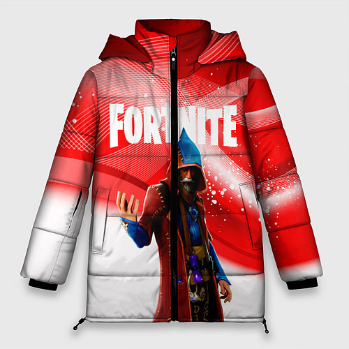 Женская зимняя куртка FORTNITE / 3D-Черный – фото 1