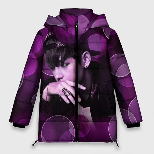 Женская зимняя куртка BTS / 3D-Черный – фото 1