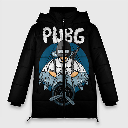 Женская зимняя куртка PUBG / 3D-Черный – фото 1