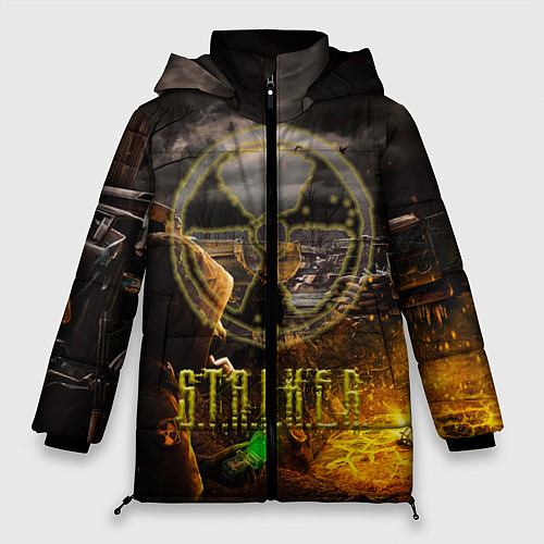 Женская зимняя куртка Stalker 2 / 3D-Черный – фото 1
