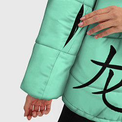 Куртка зимняя женская Dragon, цвет: 3D-черный — фото 2