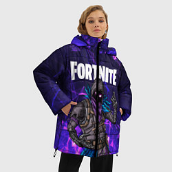 Куртка зимняя женская FORTNITE x RAVEN, цвет: 3D-черный — фото 2