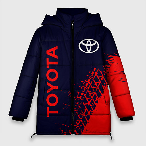 Женская зимняя куртка TOYOTA ТОЙОТА / 3D-Черный – фото 1