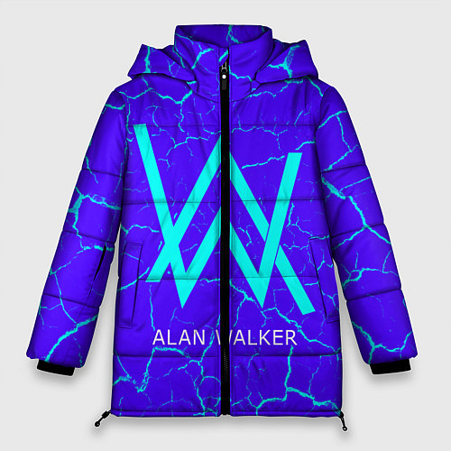 Женская зимняя куртка ALAN WALKER АЛАН УОКЕР / 3D-Красный – фото 1