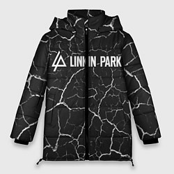 Куртка зимняя женская LINKIN PARK ЛИНКИН ПАРК, цвет: 3D-светло-серый