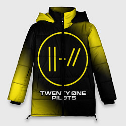 Куртка зимняя женская TWENTY ONE PILOTS 21 PILOTS, цвет: 3D-черный