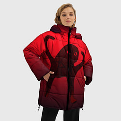 Куртка зимняя женская ЪУЪ, цвет: 3D-черный — фото 2