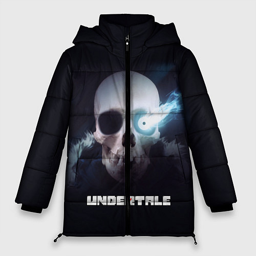Женская зимняя куртка UNDERTALE / 3D-Черный – фото 1