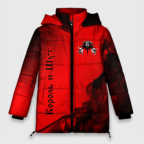 Женская зимняя куртка КОРОЛЬ И ШУТ / 3D-Черный – фото 1