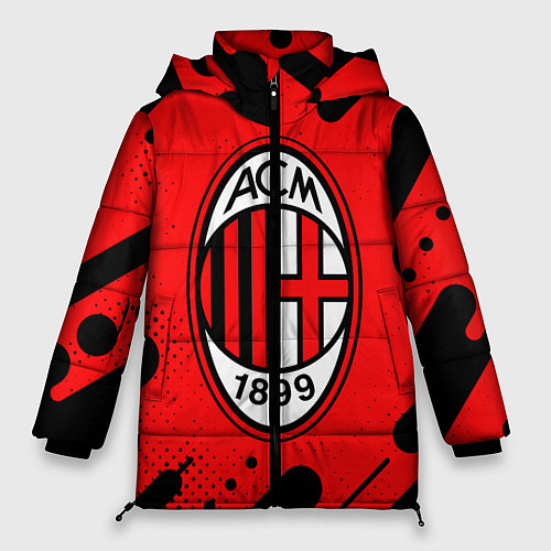 Женская зимняя куртка AC MILAN МИЛАН / 3D-Черный – фото 1