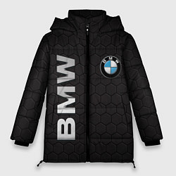 Куртка зимняя женская BMW, цвет: 3D-черный