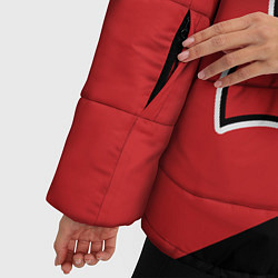Куртка зимняя женская Нью-Джерси Девилз, цвет: 3D-черный — фото 2