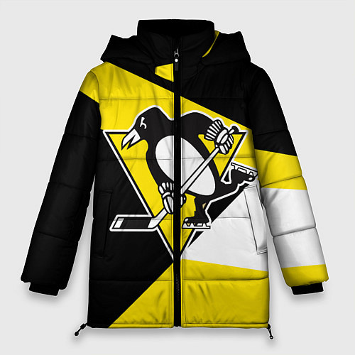 Женская зимняя куртка Pittsburgh Penguins Exclusive / 3D-Черный – фото 1