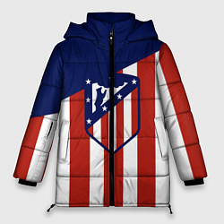 Куртка зимняя женская Atletico Madrid, цвет: 3D-красный