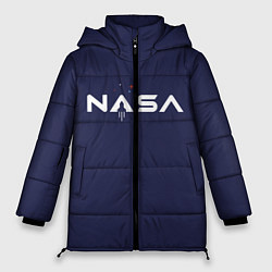 Куртка зимняя женская Nasa LoGo, цвет: 3D-черный