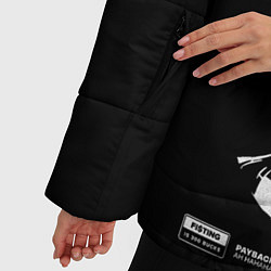 Куртка зимняя женская Gachimuchi Van Darkholm, цвет: 3D-черный — фото 2