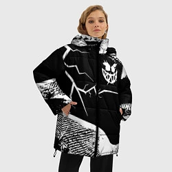Куртка зимняя женская Pyrokinesis, цвет: 3D-черный — фото 2