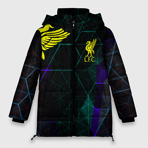 Женская зимняя куртка Liverpool Ливерпуль / 3D-Черный – фото 1