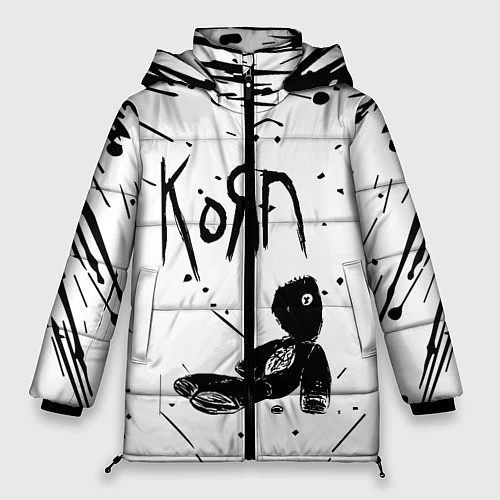 Женская зимняя куртка Korn / 3D-Черный – фото 1