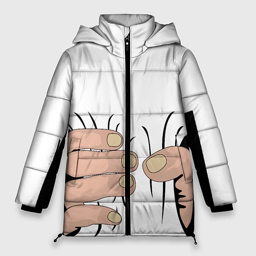 Женская зимняя куртка Hand / 3D-Черный – фото 1