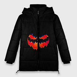 Куртка зимняя женская HALLOWEEN, цвет: 3D-черный