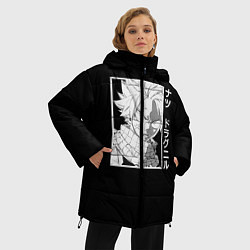 Куртка зимняя женская Нацу Драгнил, цвет: 3D-черный — фото 2
